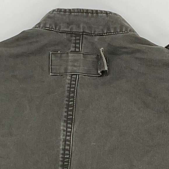 H&M Green Denim Jean Jacket Size 12 Women’s - Picture 7 of 7